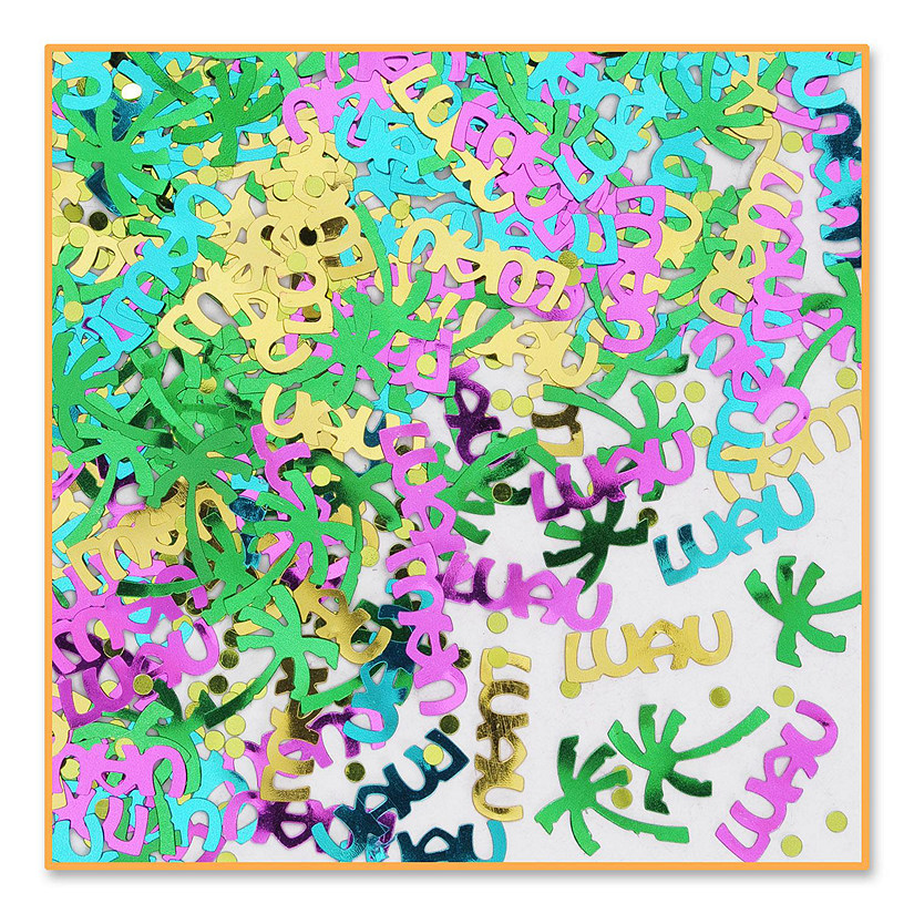 Beistle - Luau Party Confetti - 6 Pack Image