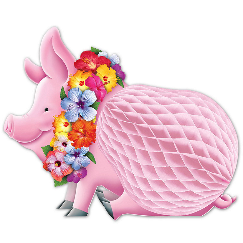 Beistle - Luau Pig Centerpiece - 12 Pack Image