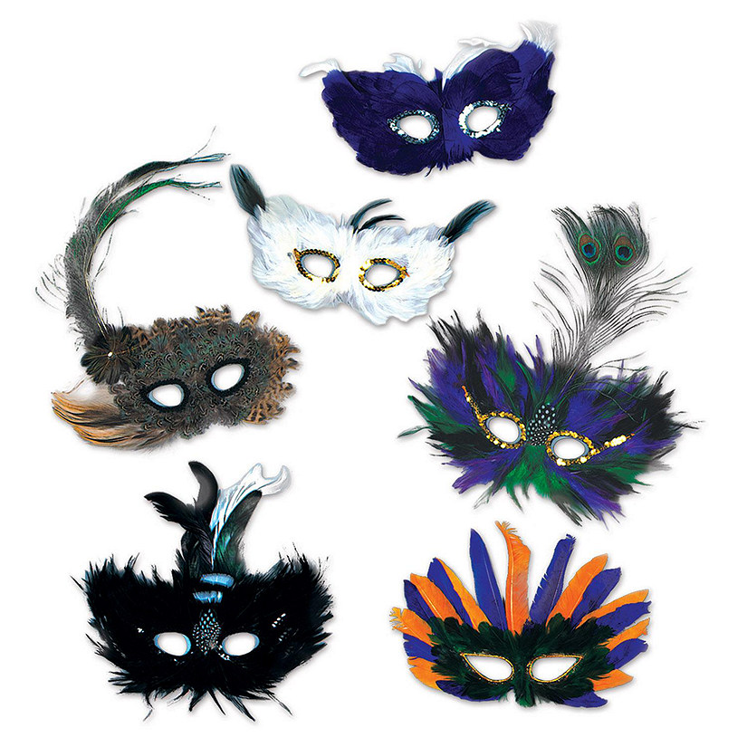 Beistle - Majestic Masks - 12 Pack Image