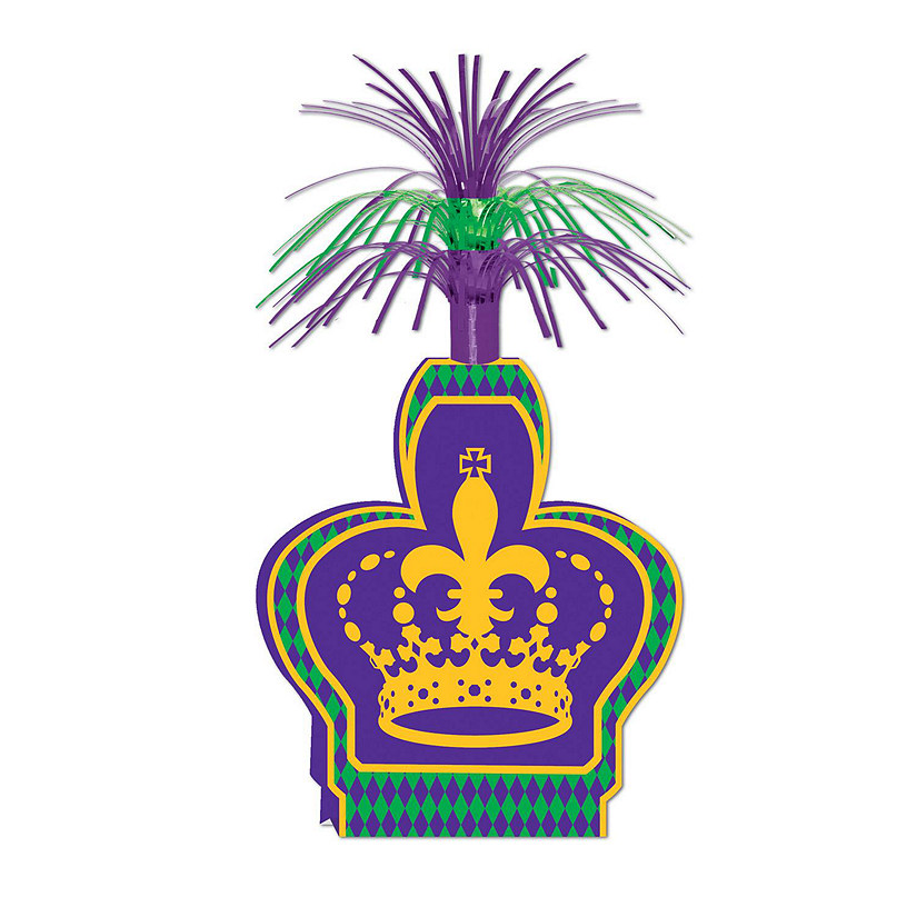 Beistle - Mardi Gras Centerpiece - 12 Pack Image