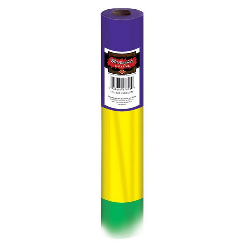 Beistle - Mardi Gras Table Roll - 1 Pack Image