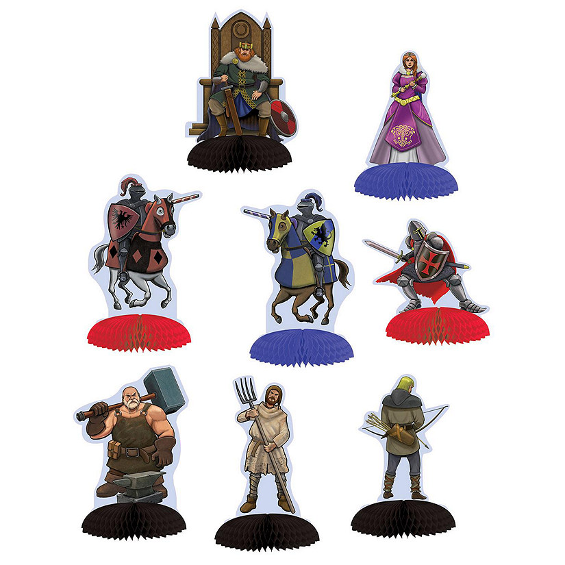 Beistle - Medieval Mini Centerpieces - 12 Pack Image