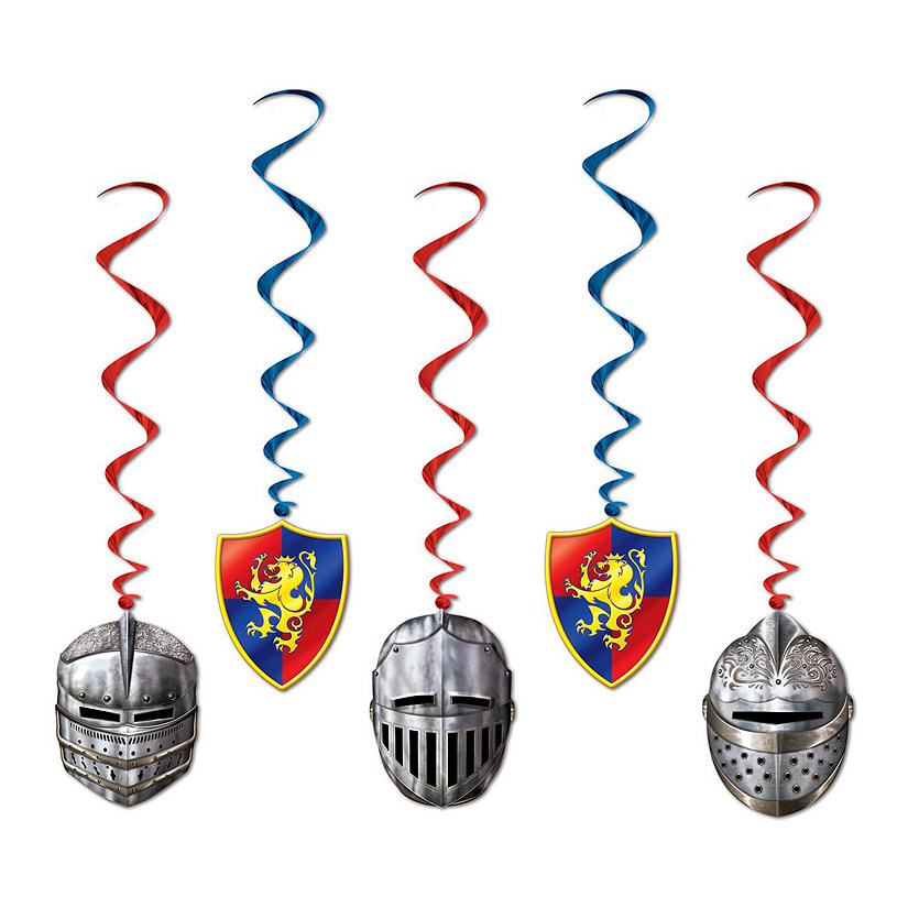 Beistle - Medieval Whirls - 6 Pack Image