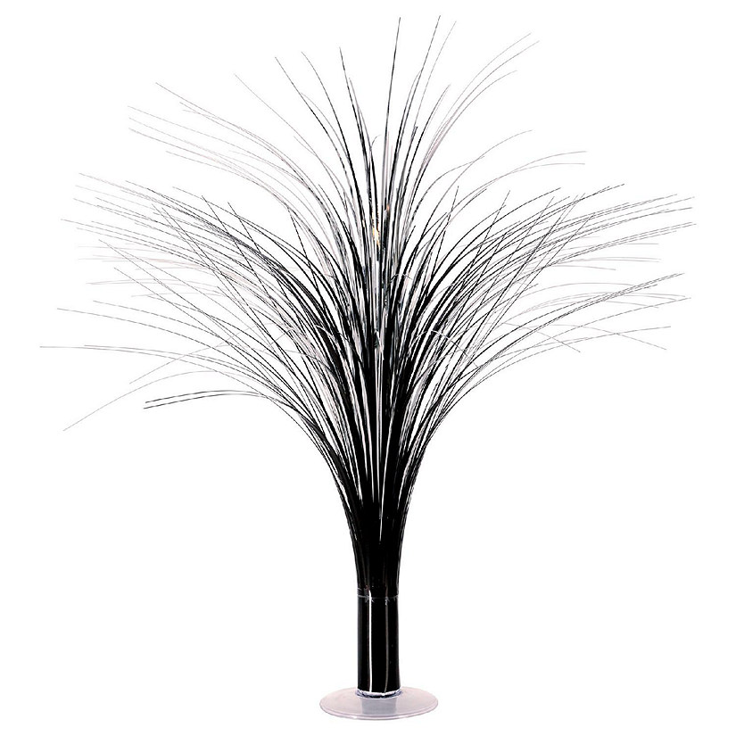 Beistle - Metallic Spray Centerpiece - Silver and Black - 6 Pack Image