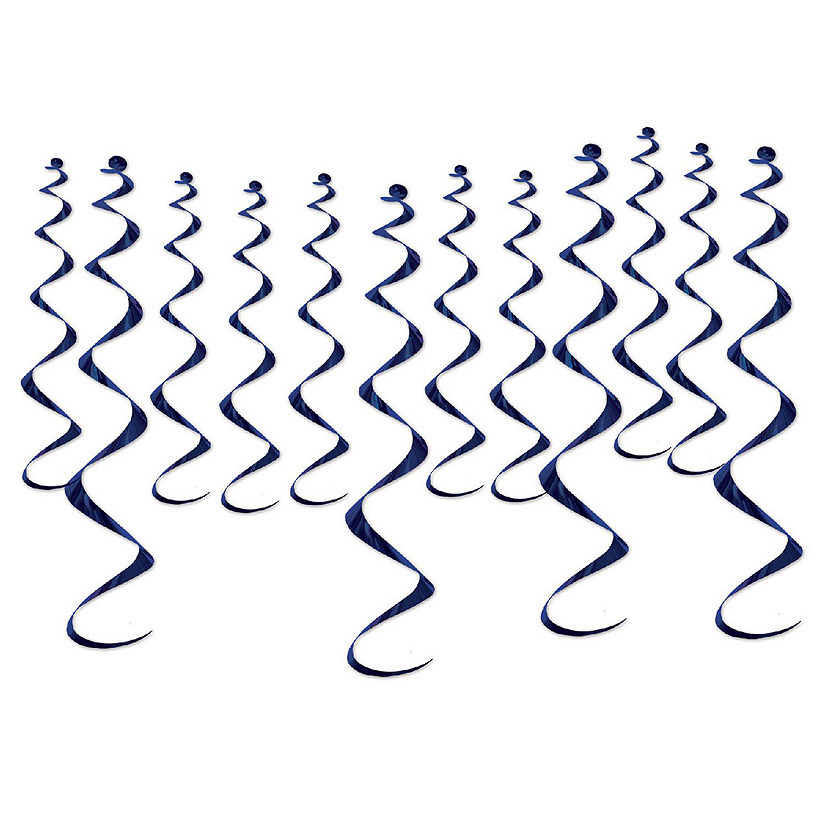 Beistle - Metallic Whirls - Natural - 6 Pack Image