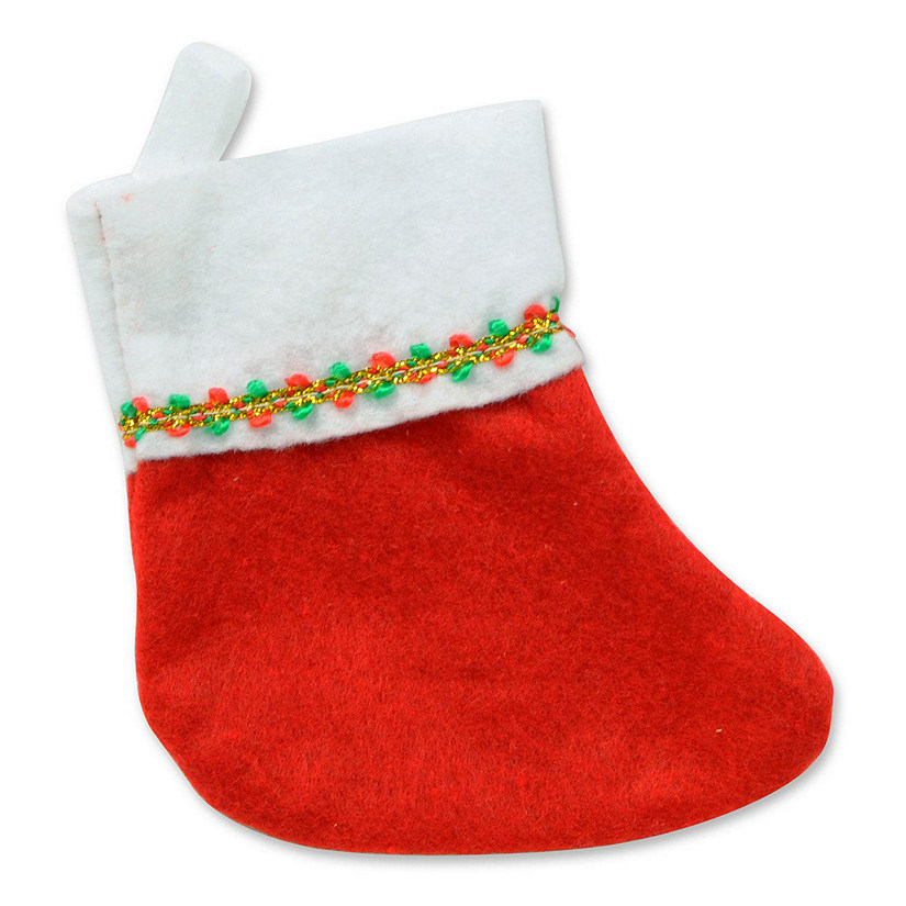 Beistle - Mini Christmas Stockings - 12 Pack Image