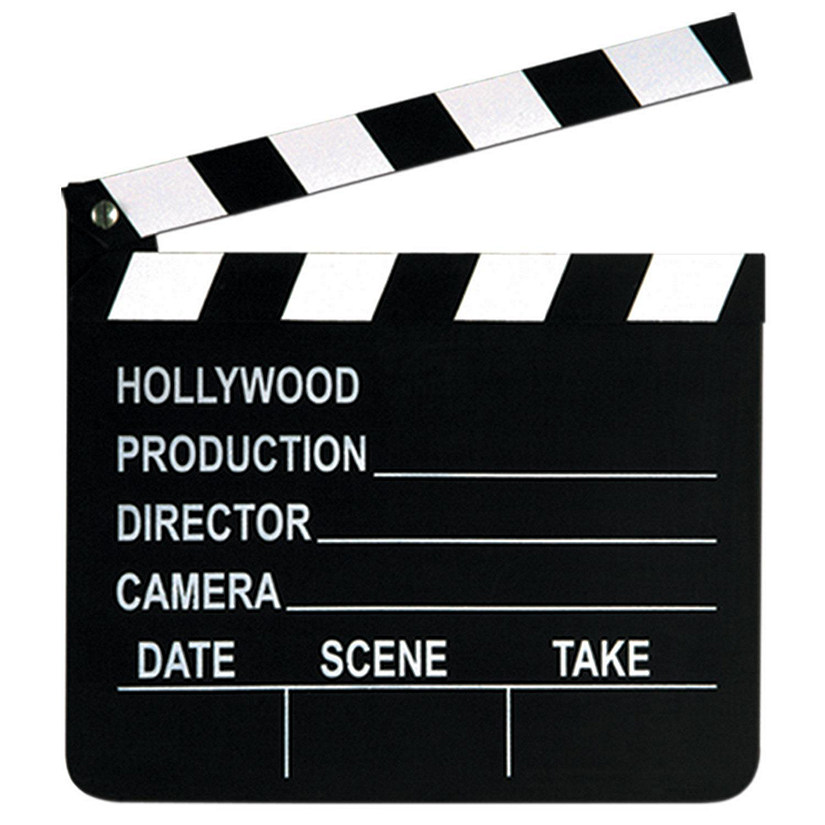 Beistle - Movie Set Clapboard - 12 Pack Image