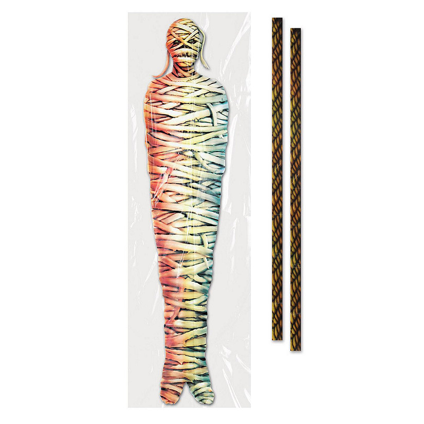 Beistle - Mummy Tree Wrap Decoration - 12 Pack Image