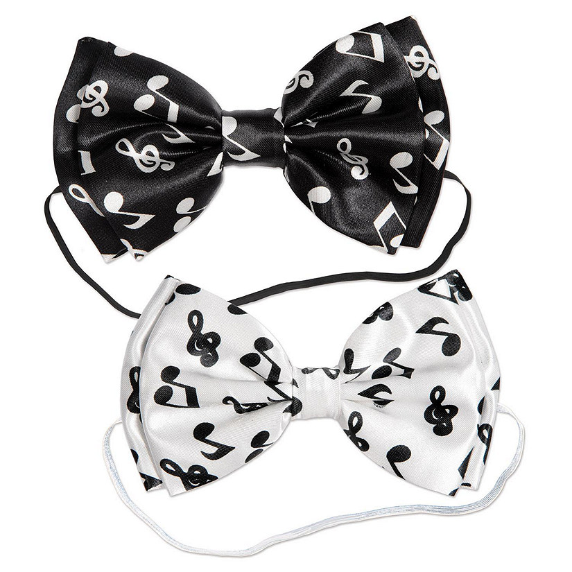 Beistle - Musical Notes Bow Ties - 12 Pack Image