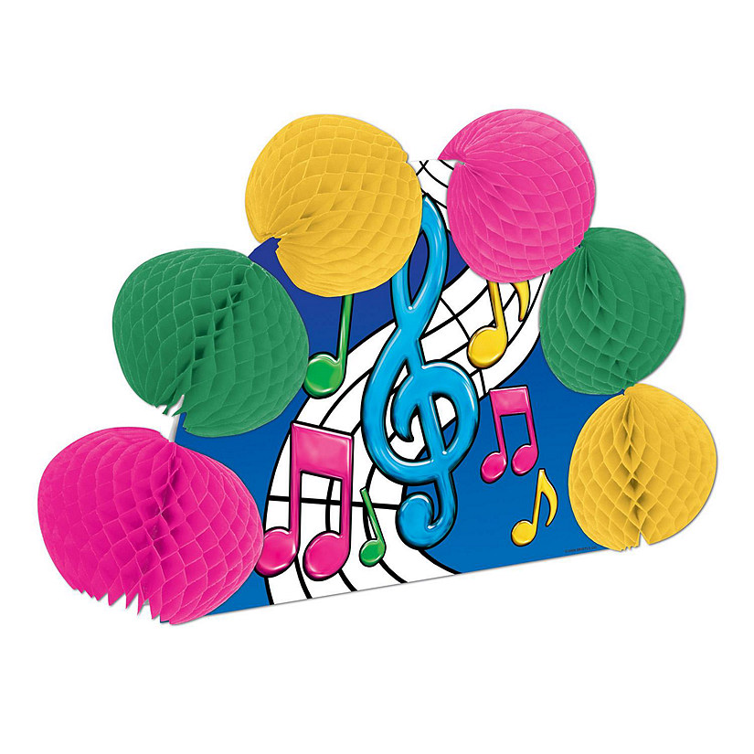 Beistle - Musical Notes Pop-Over Centerpiece - 12 Pack Image