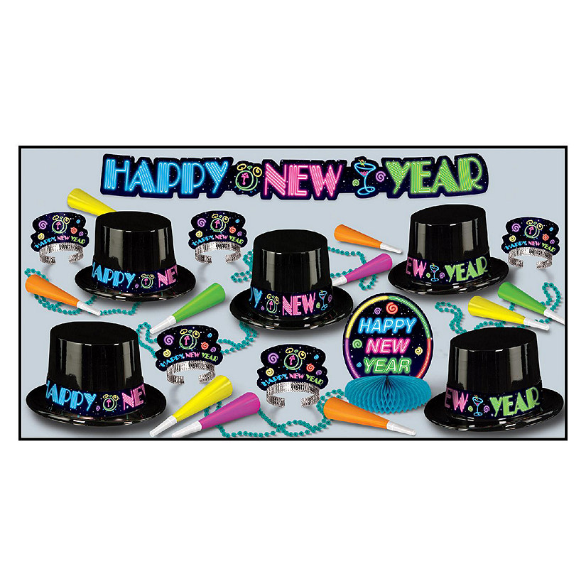 Beistle - Neon Party Assorted for 10 - 1 Pack Image