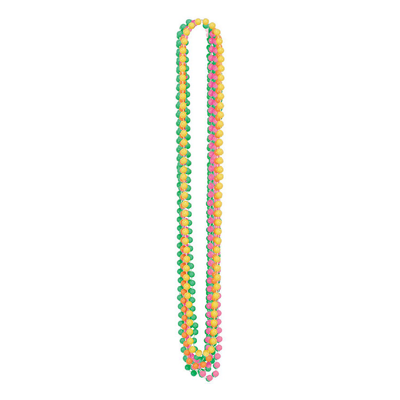 Beistle - Neon Party Beads - 12 Pack Image
