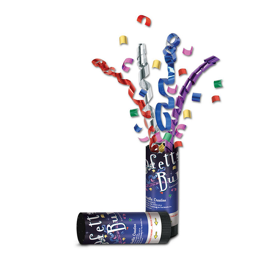 Beistle - New Year Confetti Bursts - Multicolor - 24 Pack Image