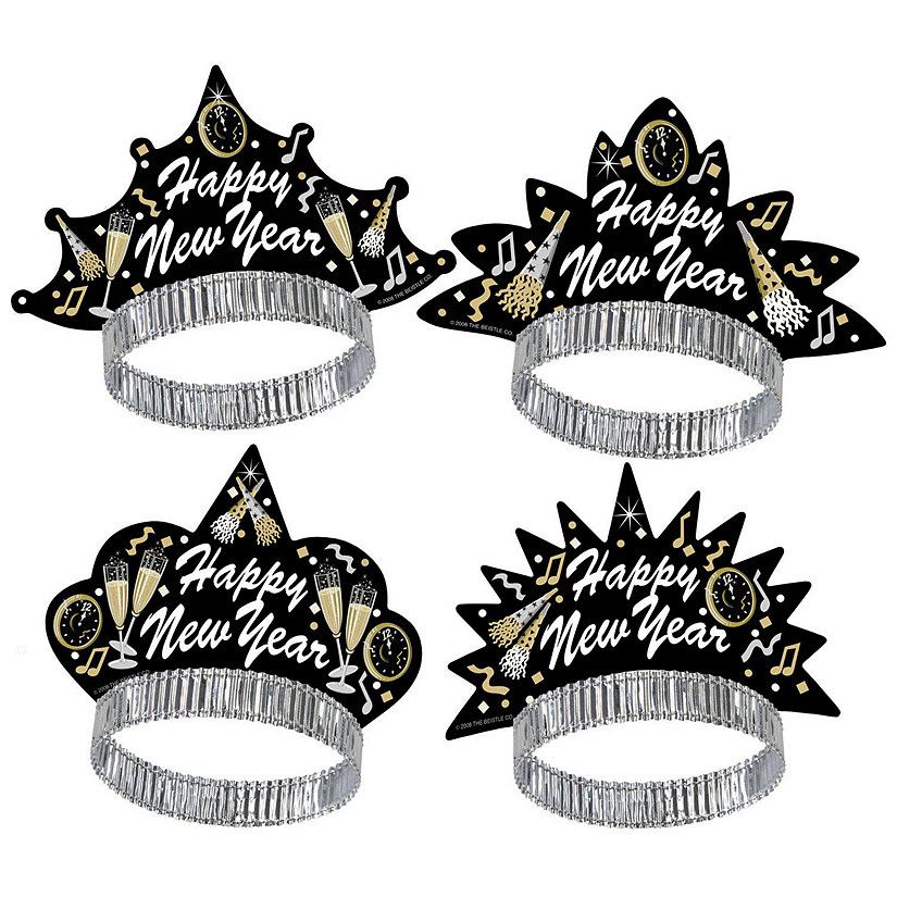 Beistle - New Year Tymes Tiaras - 50 Pack Image