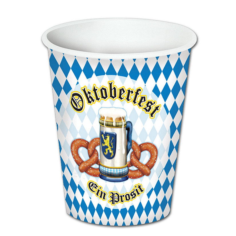 Beistle - Oktoberfest Beverage Cups - 12 Pack Image