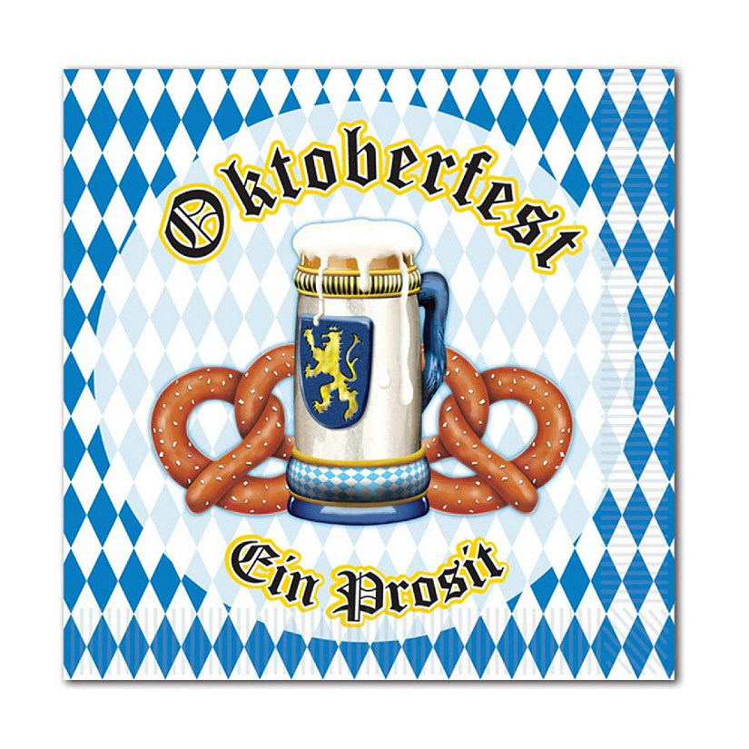 Beistle - Oktoberfest Beverage Napkins - 12 Pack Image
