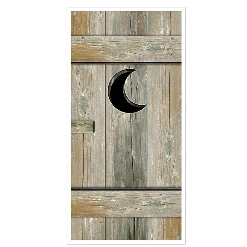 Beistle - Outhouse Door Cover - 12 Pack Image
