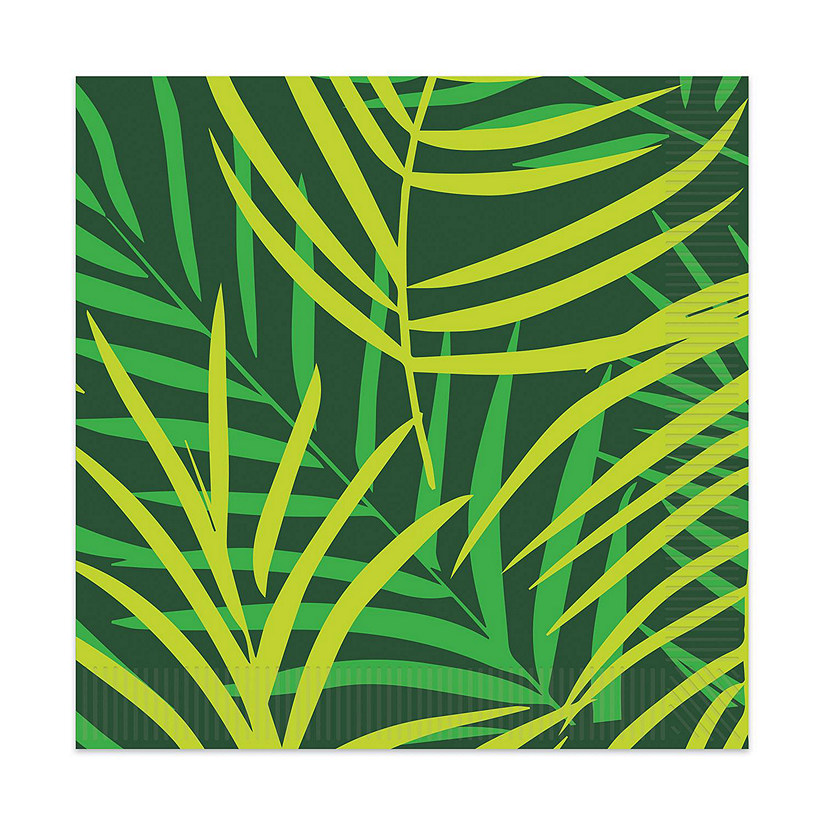 Beistle - Palm Leaf Luncheon Napkins - 12 Pack Image