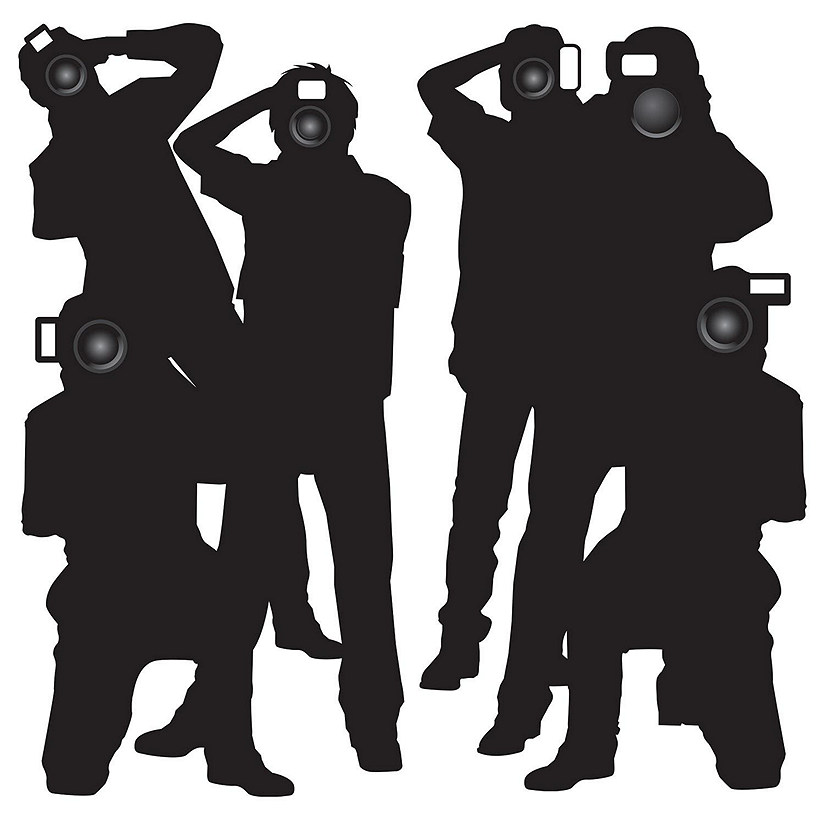 Beistle - Paparazzi Props - 12 Pack Image