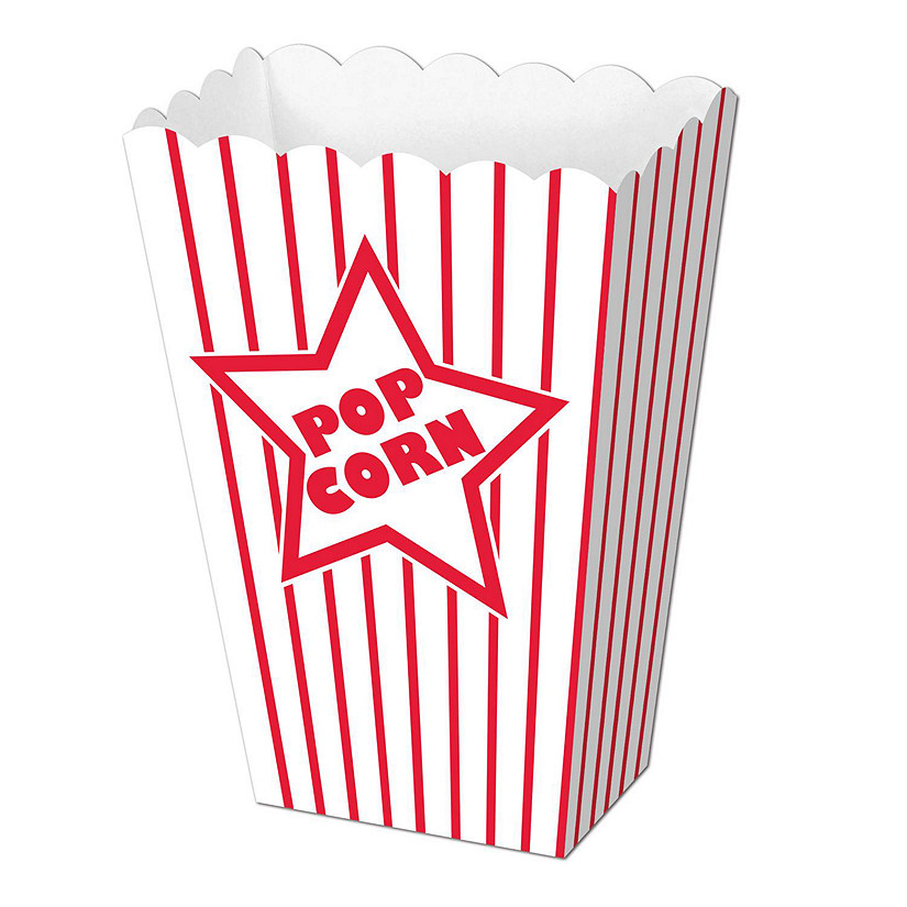 Beistle - Paper Popcorn Boxes - 12 Pack Image