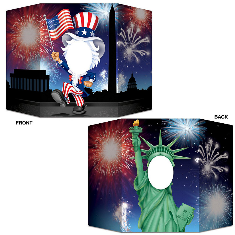Beistle - Patriotic Photo Prop - 6 Pack Image