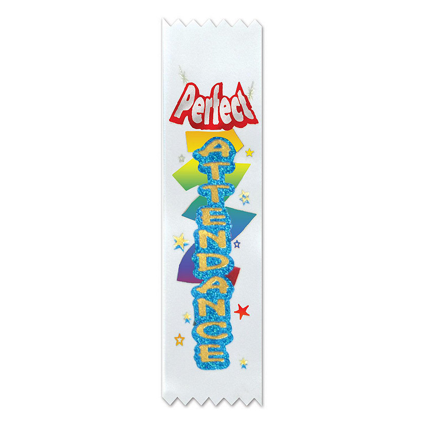 Beistle - Perfect Attendance Value Pack Ribbons - 3 Pack Image