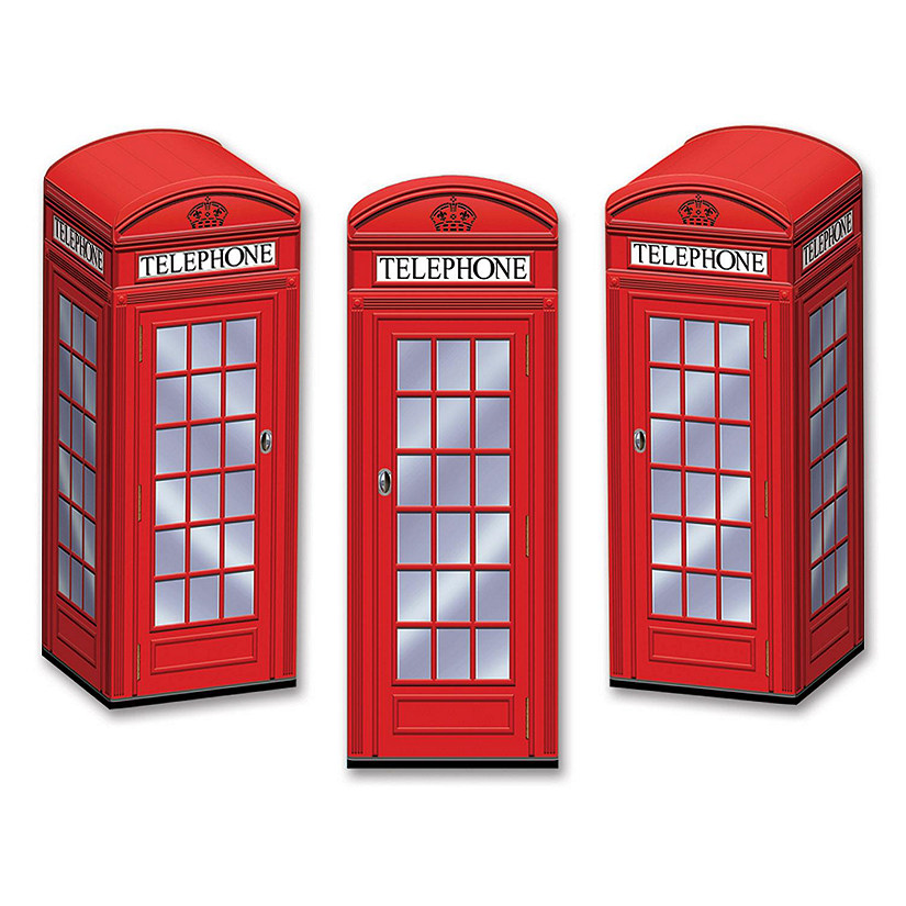 Beistle - Phone Box Favor Boxes - 12 Pack Image