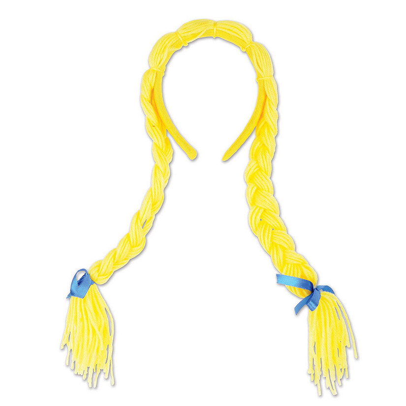 Beistle - Pigtail Braids - 12 Pack Image