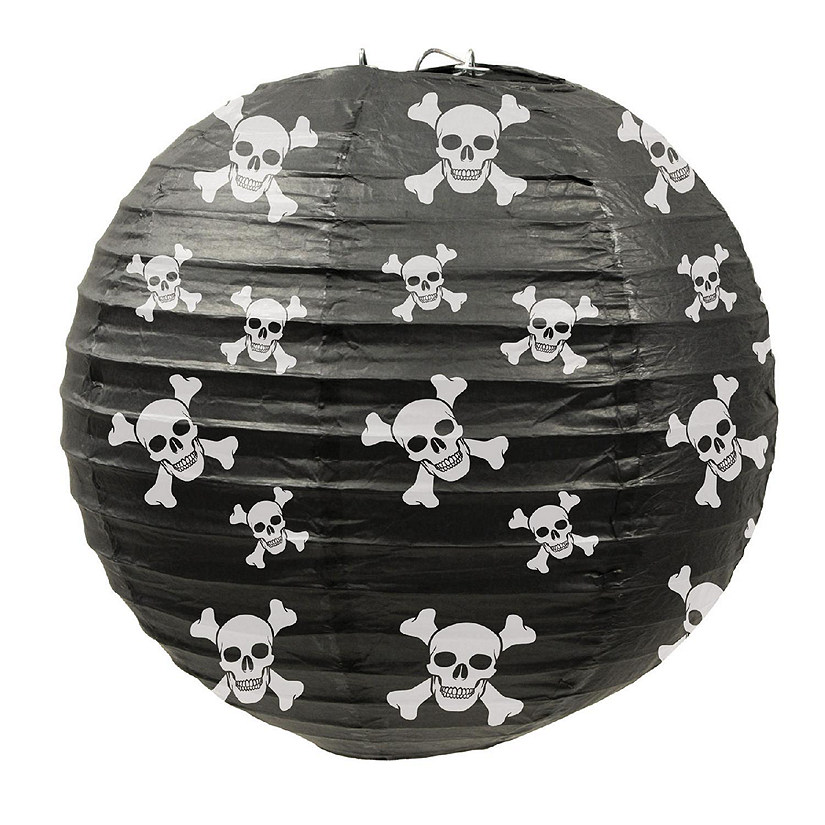 Beistle - Pirate Paper Lanterns - 6 Pack Image
