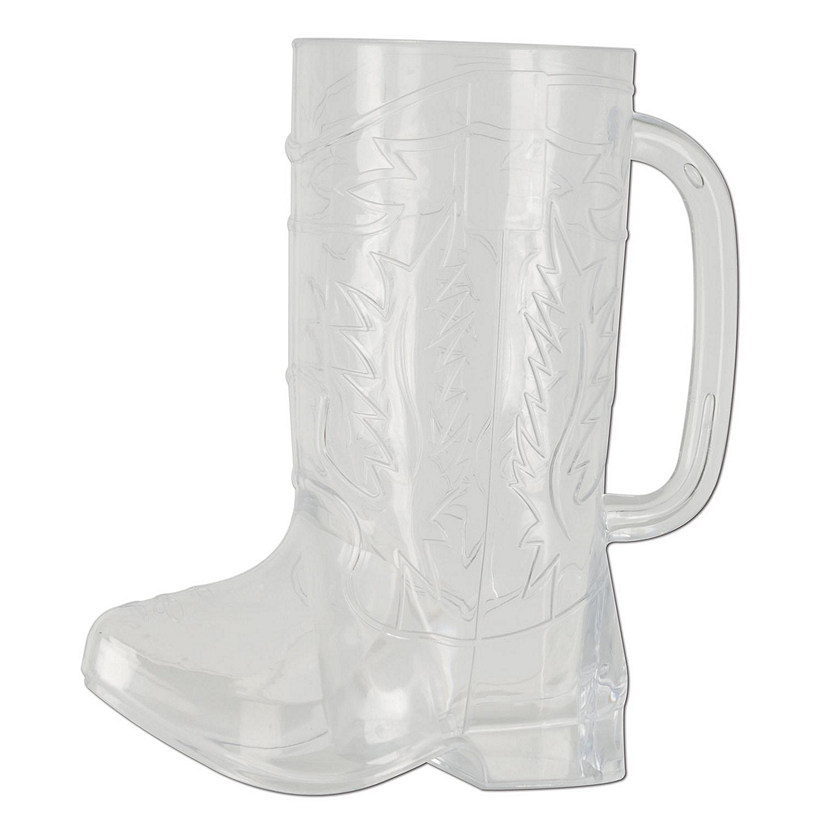Beistle - Plastic Cowboy Boot Mug - 12 Pack Image