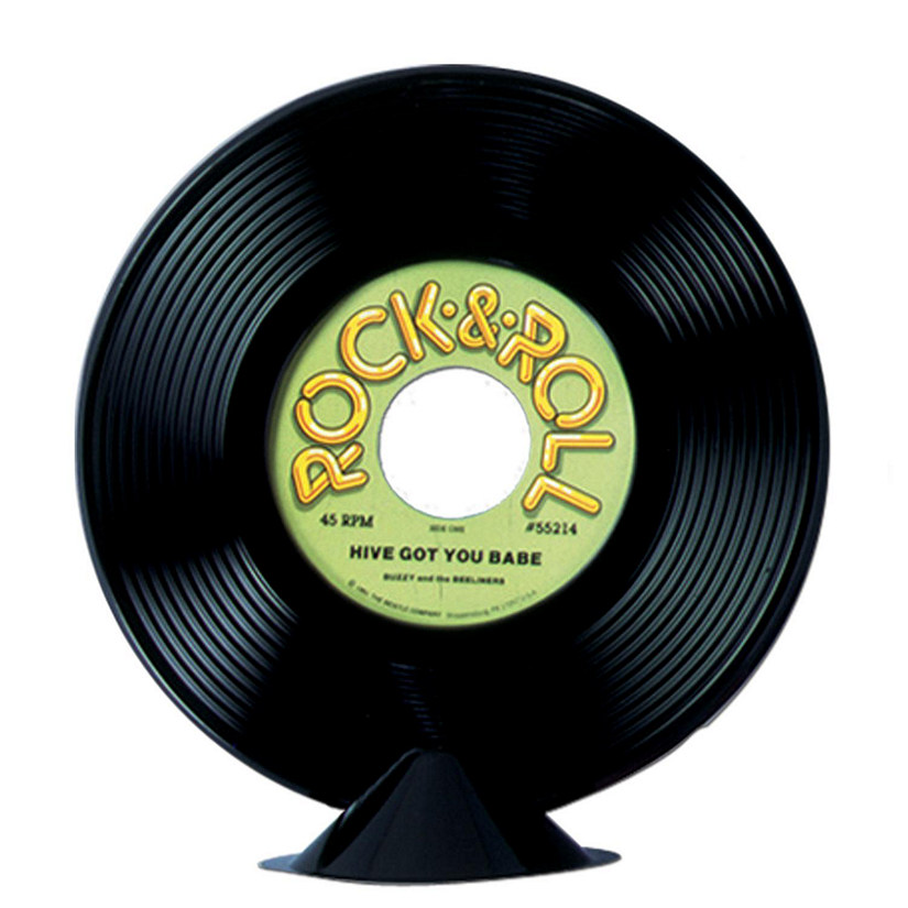 Beistle - Plastic Record Centerpiece - 12 Pack Image