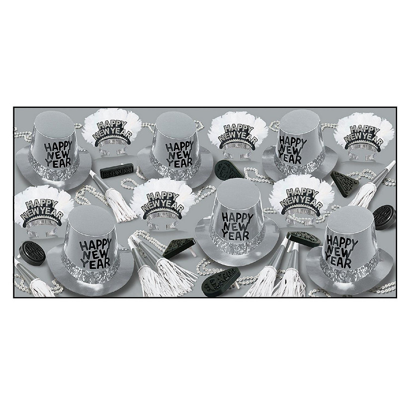 Beistle - Platinum New Year's Eve Assorted for 50 - 1 Pack Image