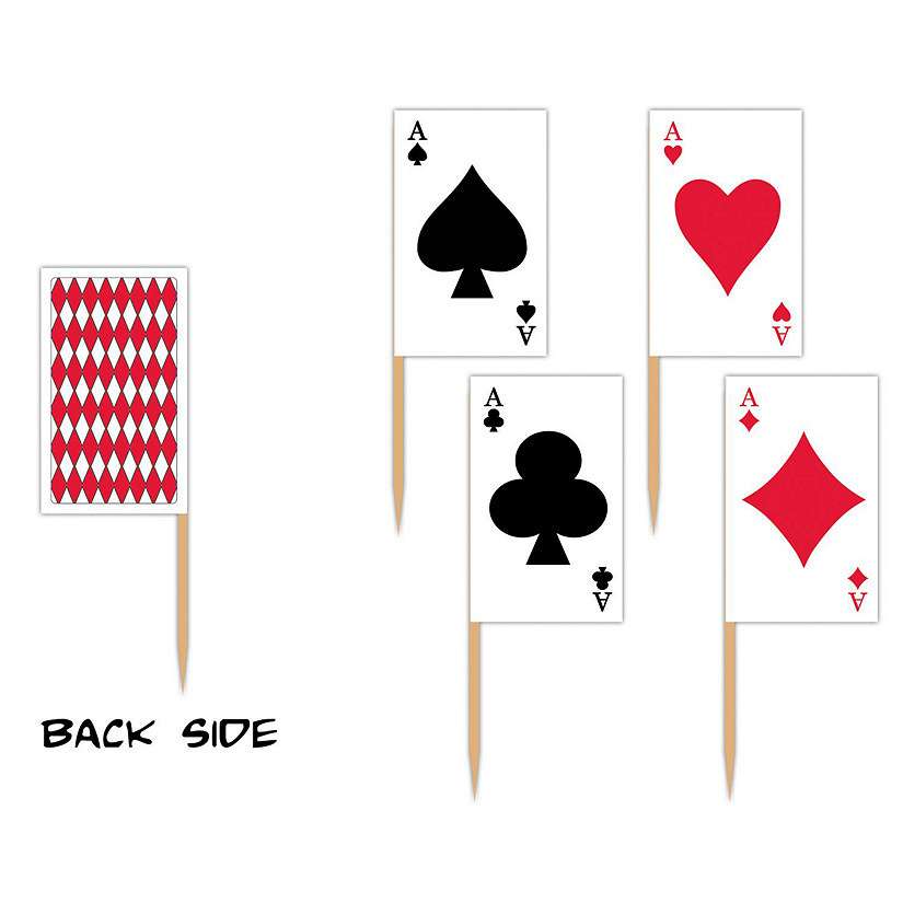 Beistle - Playing Card Picks - 12 Pack Image