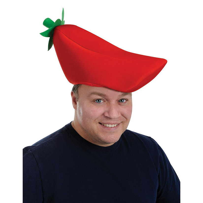 Beistle - Plush Chili Pepper Hat - 12 Pack Image