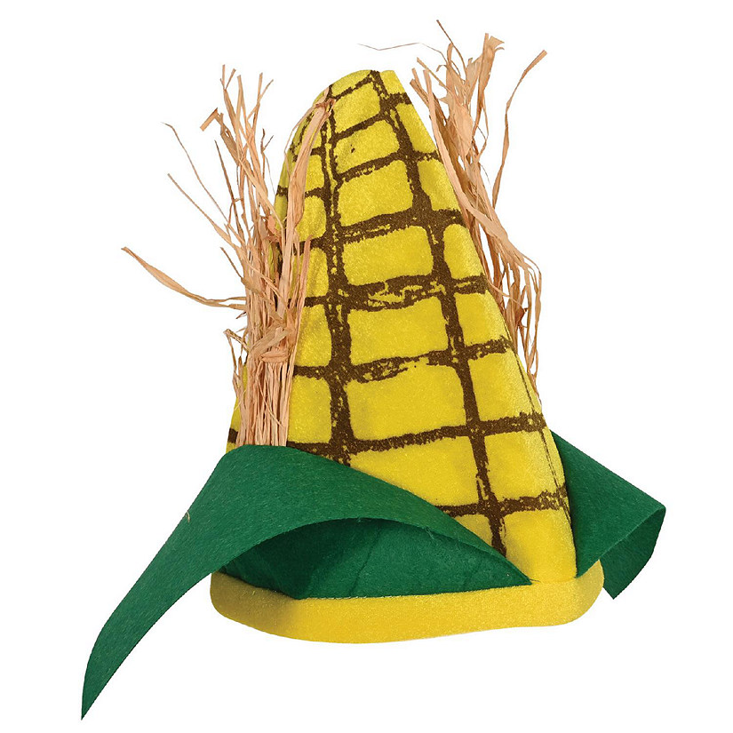 Beistle - Plush Corn Cob Hat - 12 Pack Image