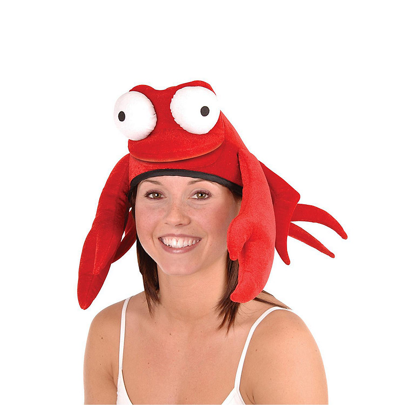 Beistle - Plush Crab Hat - 6 Pack Image