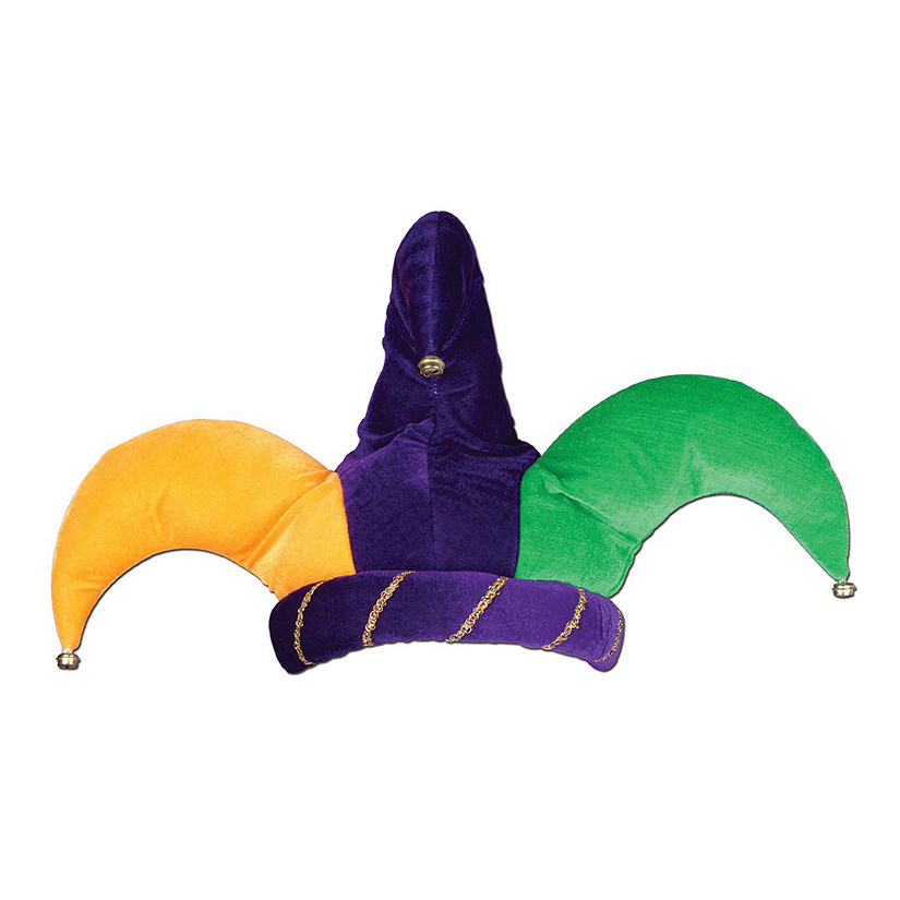 Beistle - Plush Jester Hat - 6 Pack Image
