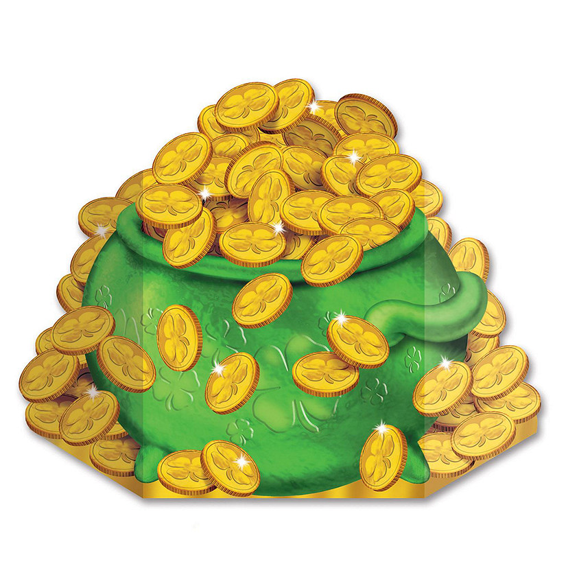 Beistle - Pot-O-Gold Stand-Up - 6 Pack Image