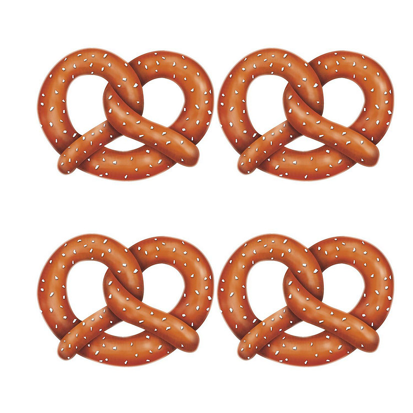 Beistle - Pretzel Cutouts - 12 Pack Image