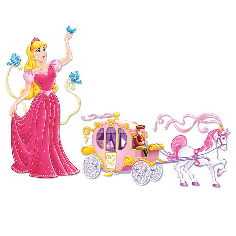 Beistle - Princess & Carriage Props - 12 Pack Image