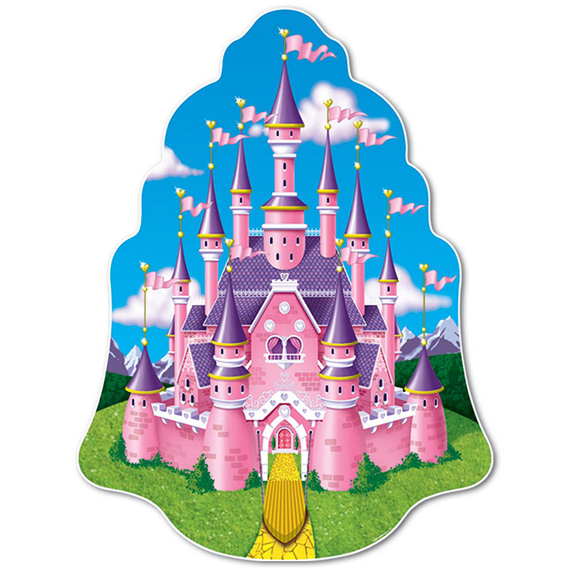 Beistle - Princess Castle Wall Plaque - 12 Pack Image