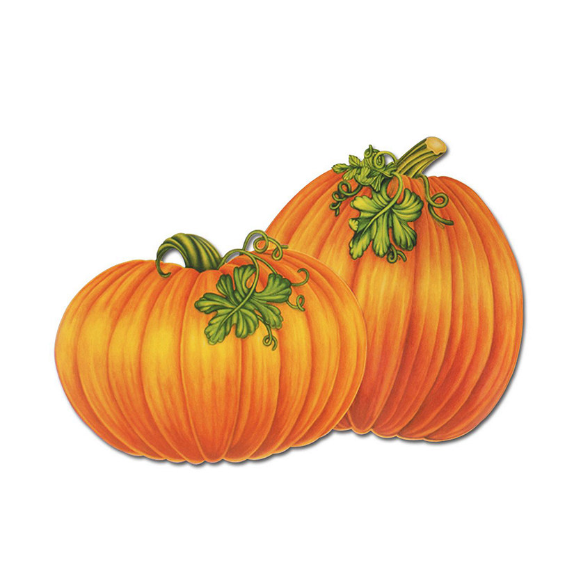 Beistle - Pumpkin Cutouts - 12 Pack Image