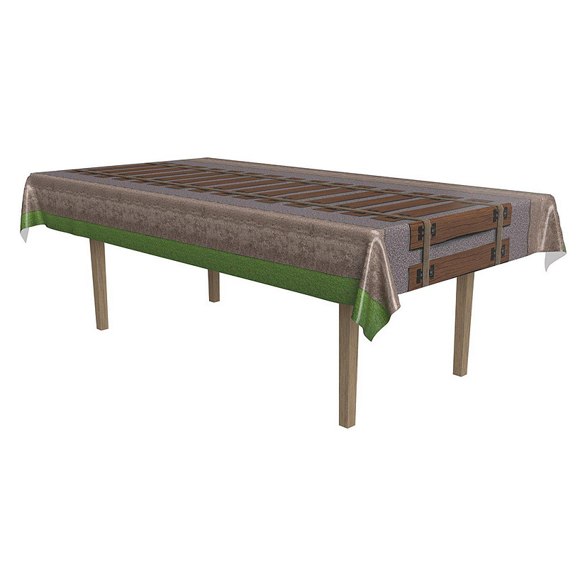 Beistle - Railroad Track Tablecover - 12 Pack Image