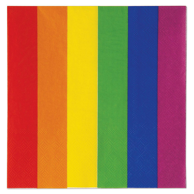 Beistle - Rainbow Luncheon Napkins - 12 Pack Image