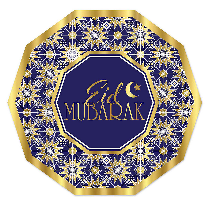 Beistle - Ramadan Decagon Plates - 12 Pack Image