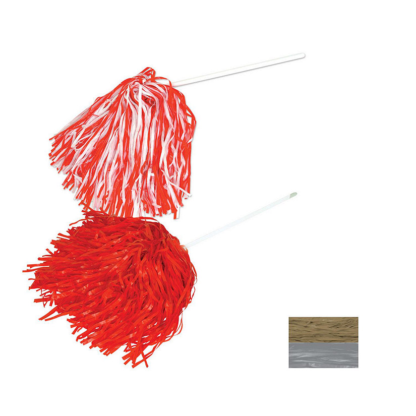 Beistle - Red - 512 Strand Poly Cheer Shaker! Image