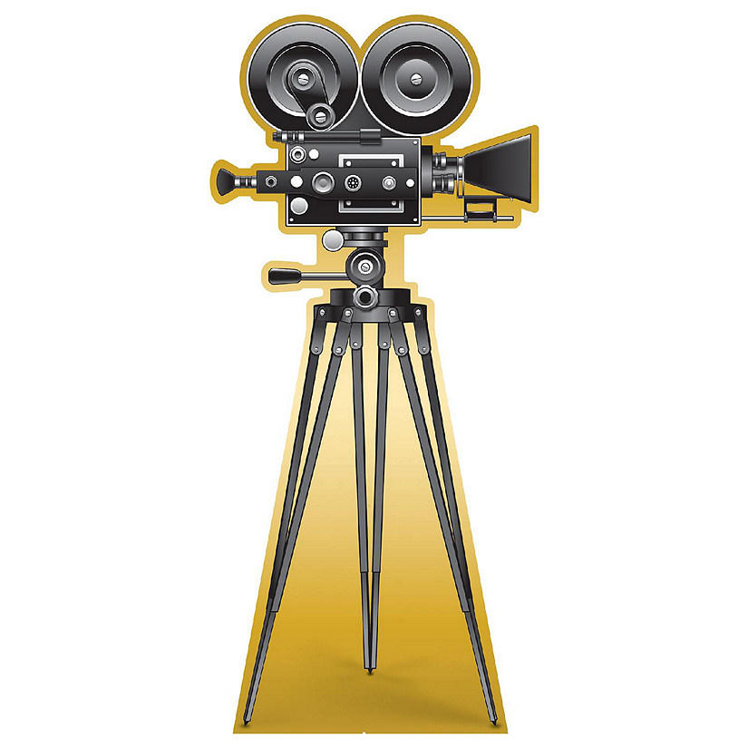 Beistle - Red Carpet Movie Camera Stand-Up - 1 Pack Image