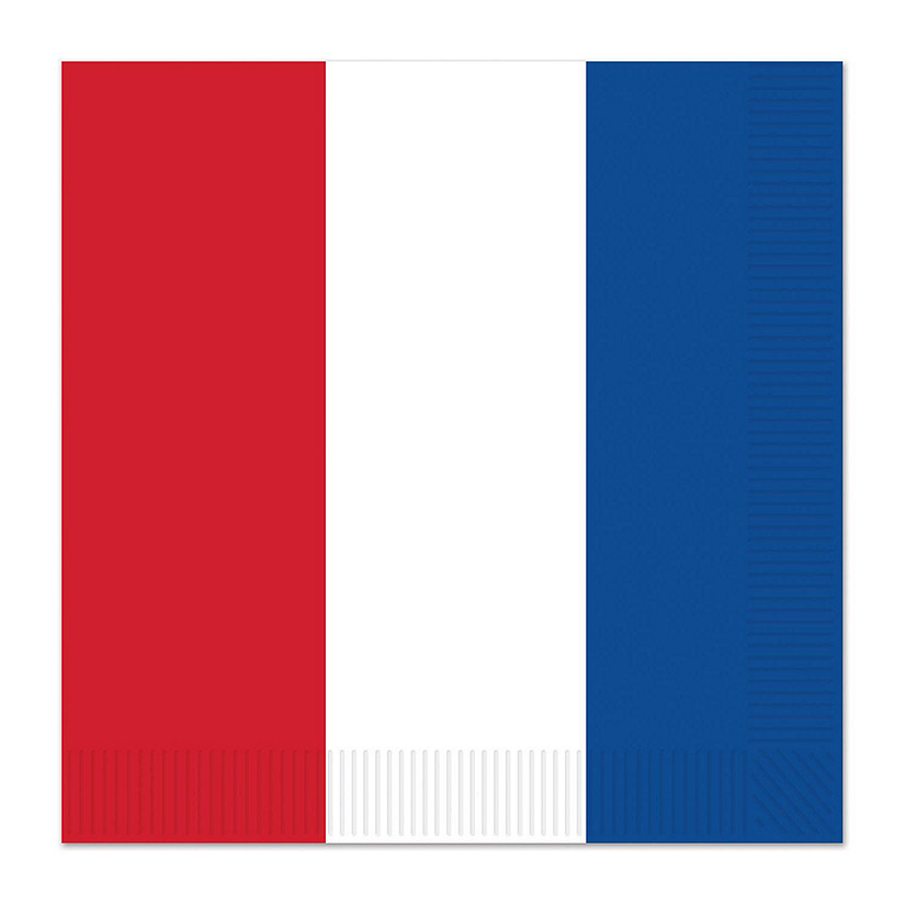 Beistle - Red, White &amp; Blue Luncheon Napkins - 12 Pack Image