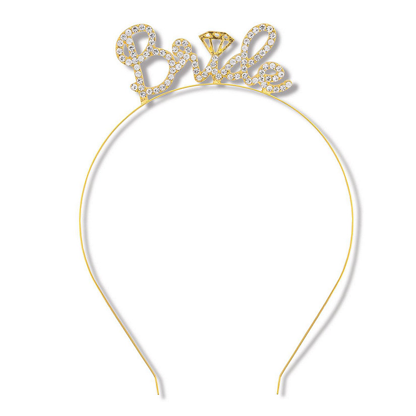 Beistle - Rhinestone Bride Headband - 12 Pack Image