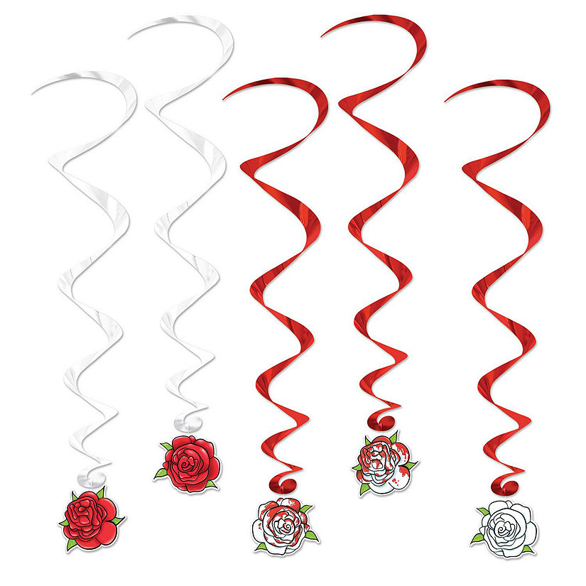 Beistle - Rose Whirls - 6 Pack Image